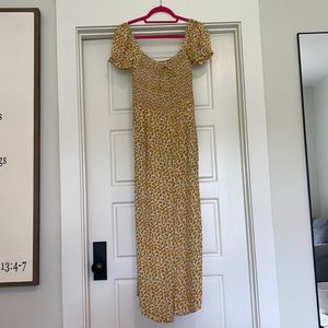 Anthropologie Romper/jumpsuit  (Sunflower print)